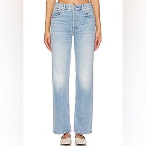 MOTHER Superior The Thrasher Skimp Jeans Let Them Eat Cake Wash Sz 27